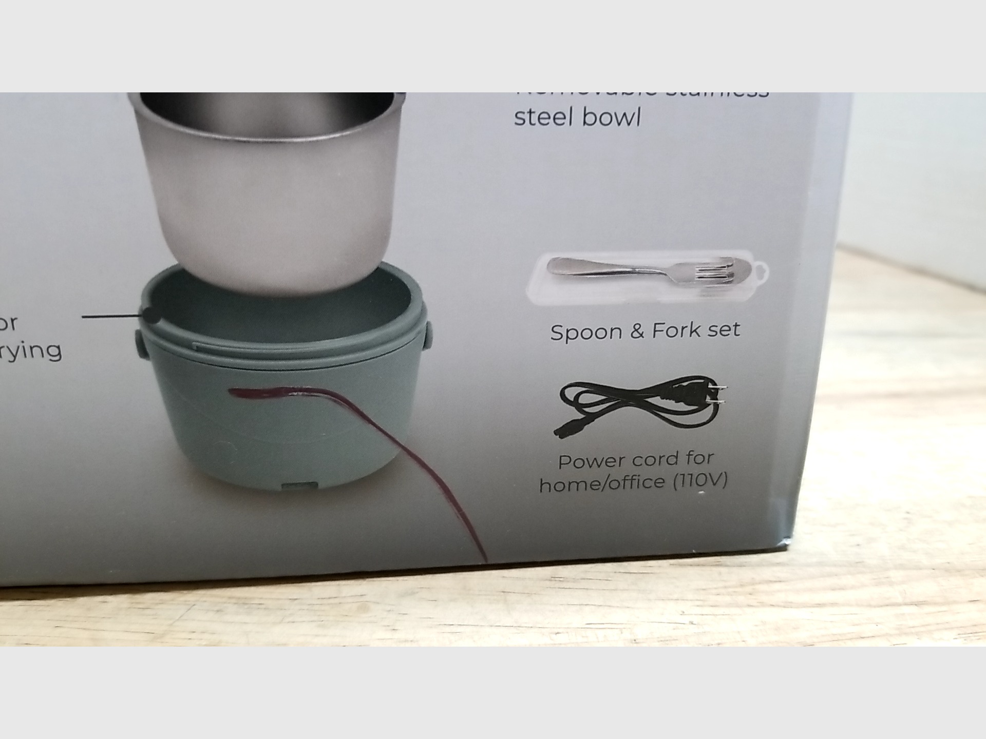 #103 - New CWC Cook with Color Lunch Box Warmer 40W | BidItBob