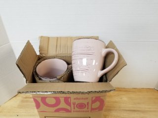 New 4 piece mug set each holds 15 oz