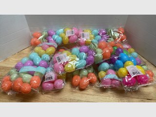 180 new plastic Easter eggs