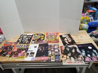 KISS comic and magazines 