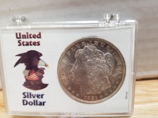 1921 P Morgan silver Dollar 