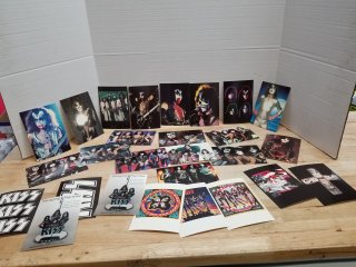 KISS postcards, never been used