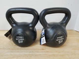 New 5lb kettle bells 