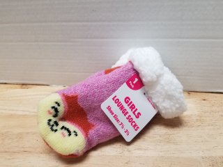 New girls lounge socks size 7.5-3.5