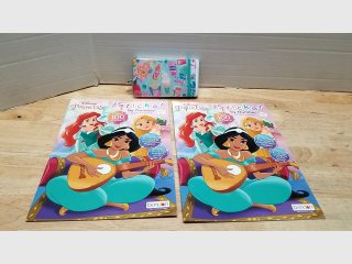 Disney Princess Sticker Books & index cards
