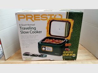 New Presto 8 Qt Traveling Slow Cooker