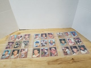 Topps baseball cards 1962