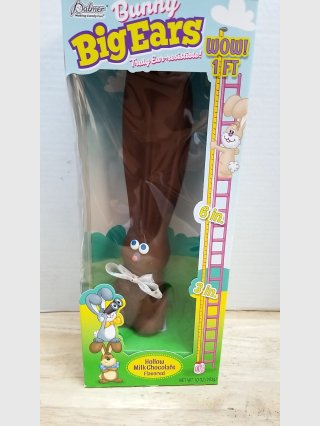 New Palmer Bunny Big Ears Milk Chocolate Bunny 1FT