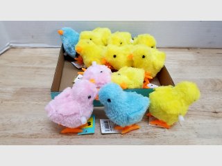 New Fluffy Easter Chick Plush Toys Lot