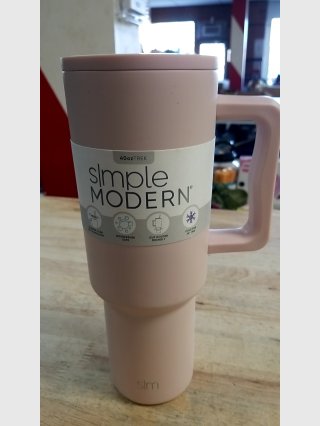 New Simple Modern 40oz Pink Tumbler Mug