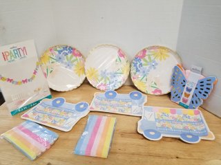 New easter plates, napkins, decor