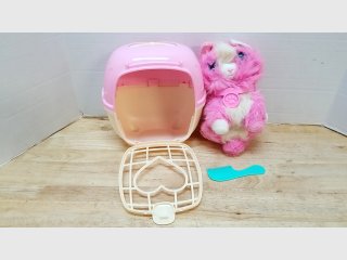 Pink Plush Pet Toy Set