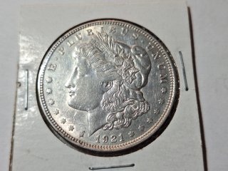 1921 -D Morgan Silver Dollar 