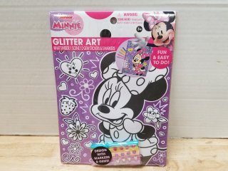 New Minnie glitter art set