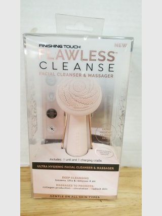 New Flawless Facial Cleanser & Massager