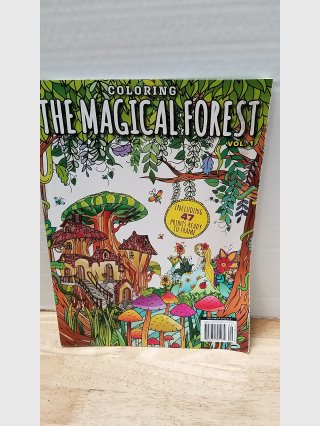 The Magical Forest Adult Coloring Book Vol 1