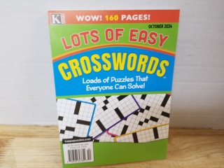 New Lots of Easy Crosswords Book