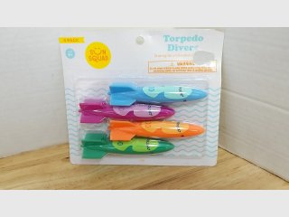 Sun Squad Torpedo Divers 4-Pack