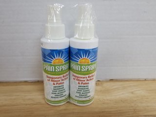 New pain spray, exp 5/2026