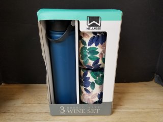 New double wall wine set