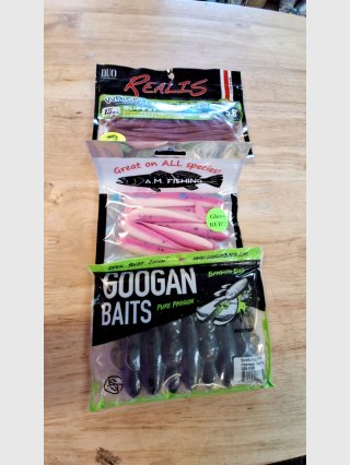 Assorted Soft Plastic Fishing Lures