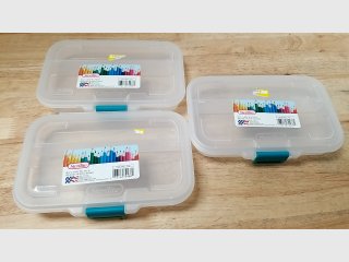 New Sterilite Crayola Art Supply Boxes Lot