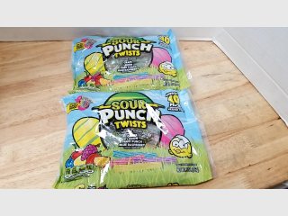 New Sour Punch Twists Candy 2 Packs