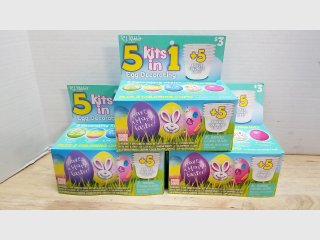 New 5 Paas Easter Egg Decorating Kits