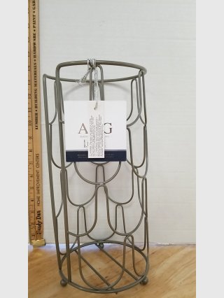 Bronze Metal Wine Glass Holder