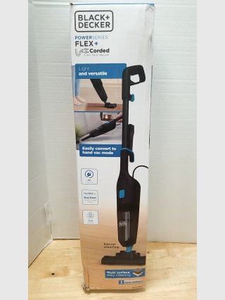 New Black+Decker Flex 3-in-1 Corded Stick Vac