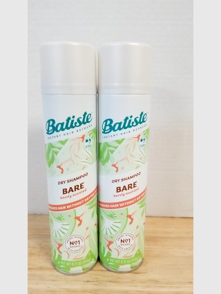 Batiste Bare Dry Shampoo Twin Pack