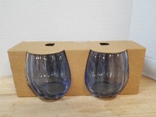 New 2 pack tumblers each approx 4 inch 