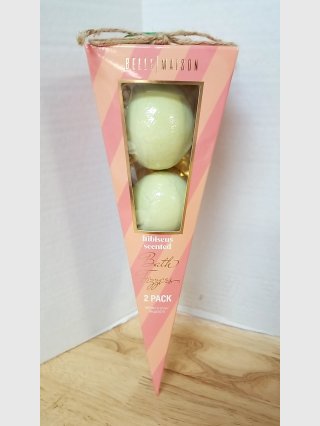 Belle Maison Hibiscus Bath Fizzers 2 Pack