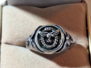 Marked 925 Men's Ring, weighs 10 grams