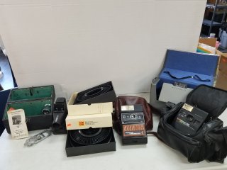 Vintage cameras, due to age sell as is