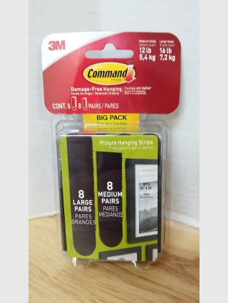 Command Picture Hanging Strips Big Pack
