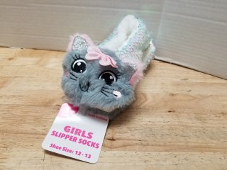 New girls slipper slipper socks size 12-13