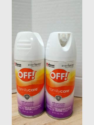 OFF! FamilyCare Picaridin Spray (2 cans)