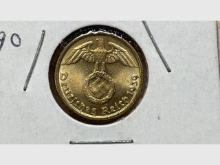 1939 German WWII era coin