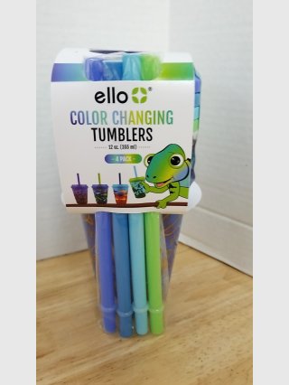 ello Color Changing Tumblers 4 Pack