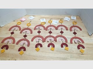 Boho Wooden Arch Hanging Decorations