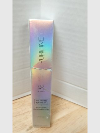 Purifine Anti-Wrinkle Eye Cream + Massager