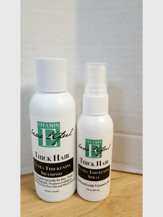 Vitamin E Thick Hair Shampoo & Spray