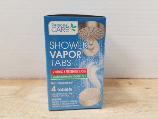 New shower vapor tabs