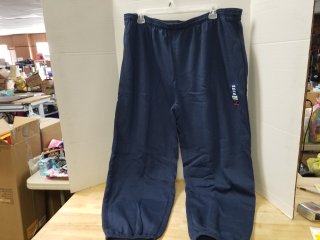 New mens 2xl navy Sweatpants 
