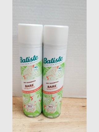 Batiste Bare Dry Shampoo Twin Pack