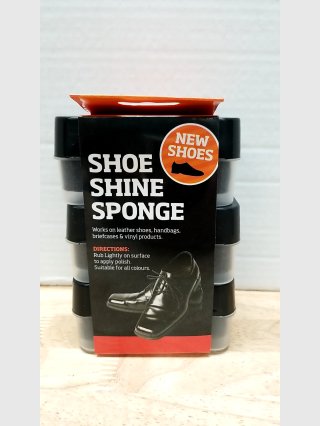 Shoe Shine Kit with Applicator Sponge