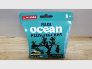 New Aurora Mini Ocean Play Figures 10pc