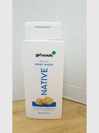 Girl Scouts Trefoils Native Body Wash 18oz