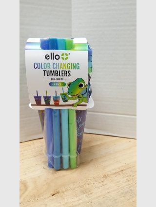 Color Changing Tumblers 4-Pack